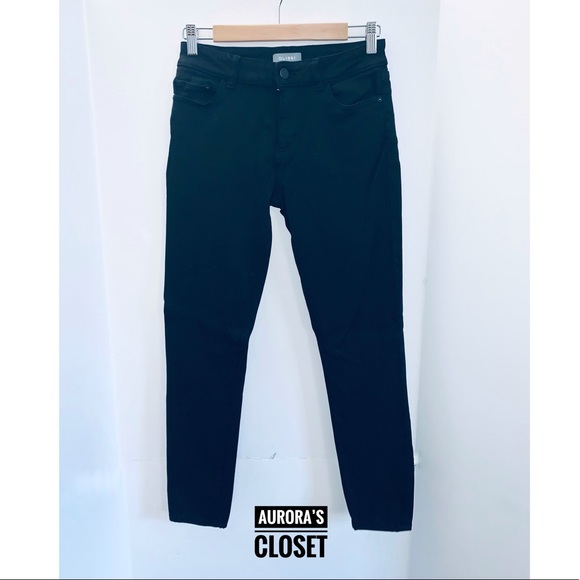 DL1961 26 Black Jeans Margaux Skinny - Picture 2 of 4